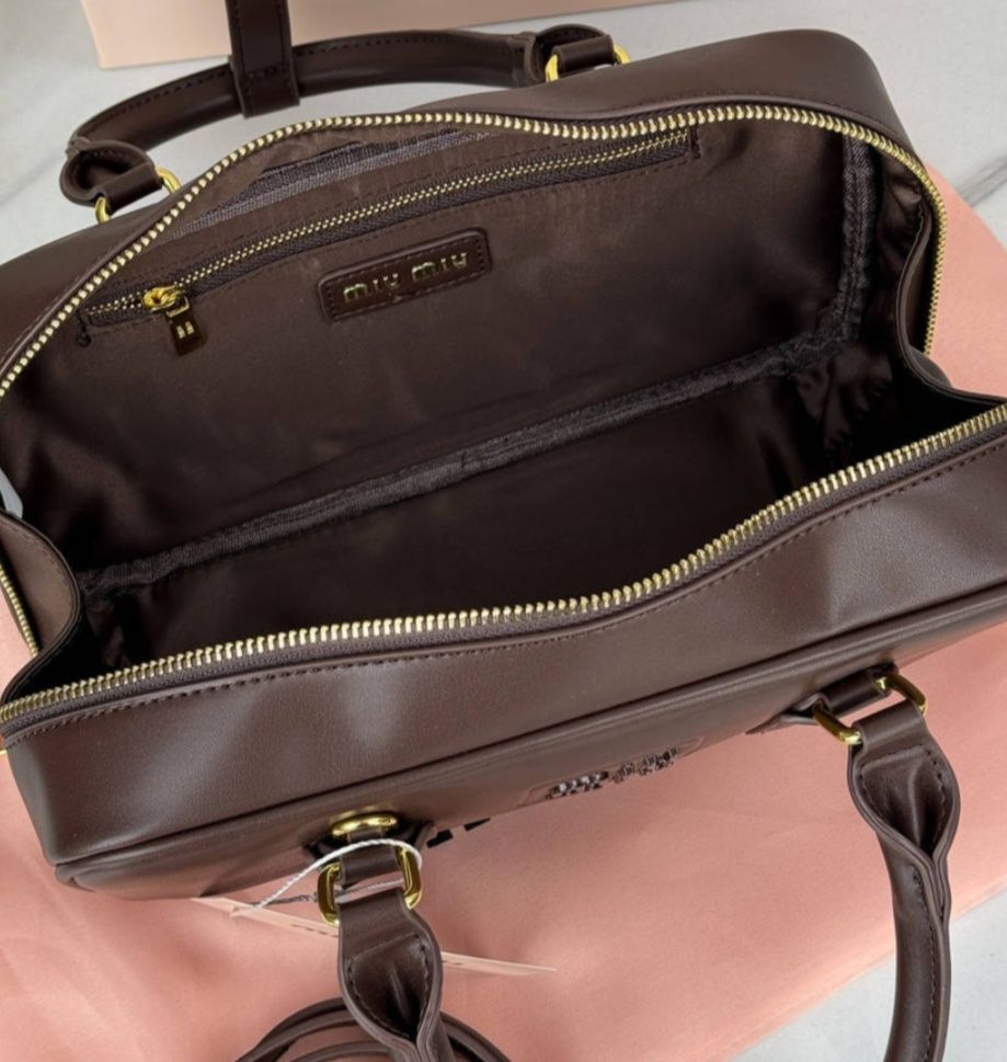 Сумочка MIU MIU шоколад