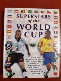 Футбольна книга SUPERSTARS of the WORLD CUP на англійській мові Футбол