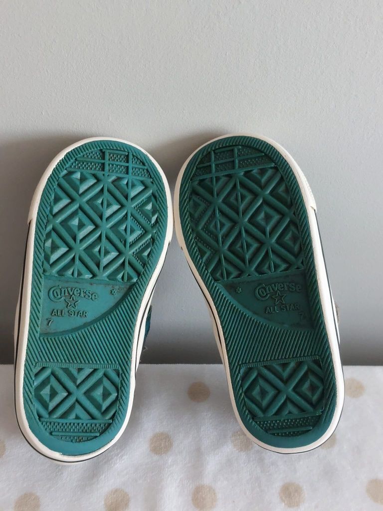 Adidasy za kostkę. Converse All Stars. Rozmiar 23.