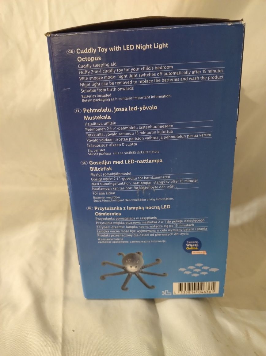Lampka nocna z przytulanką PlayTive