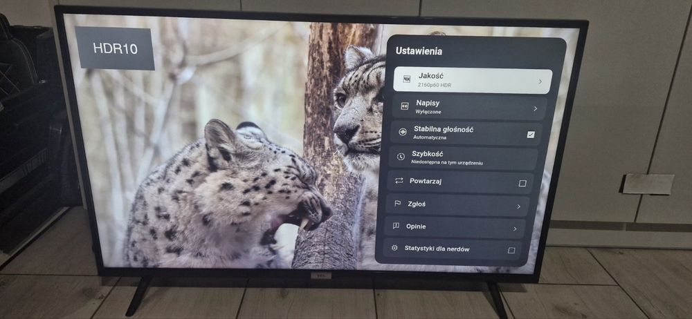 TCL 43 cali smart tv Wi-Fi 4K UHD