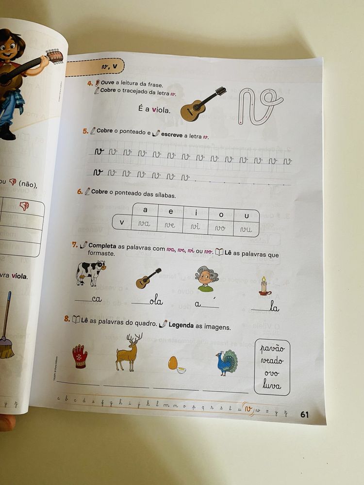 VAMOS aprender Português - 1.º Ano Escolar