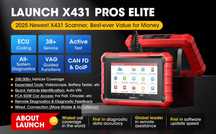 Máq. Diagnóstico Auto LAUNCH X431 PROS ELITE  2anos atualização grátis