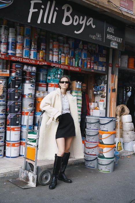 Шуба пальто Bazhane btq , вовна