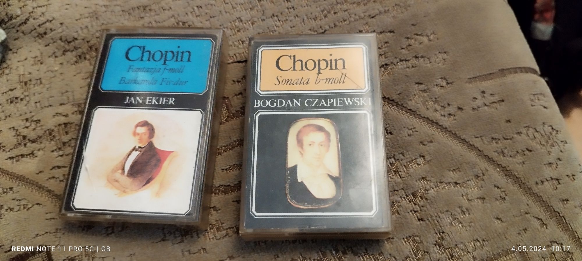 Sprzedam dwie kasety magnetofonowe Chopin