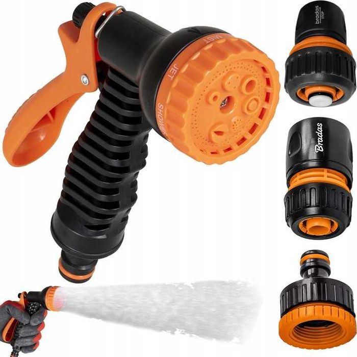 Wąż ogrodowy Bradas WFC1/250 1/2" 50 m + 4 inne produkty