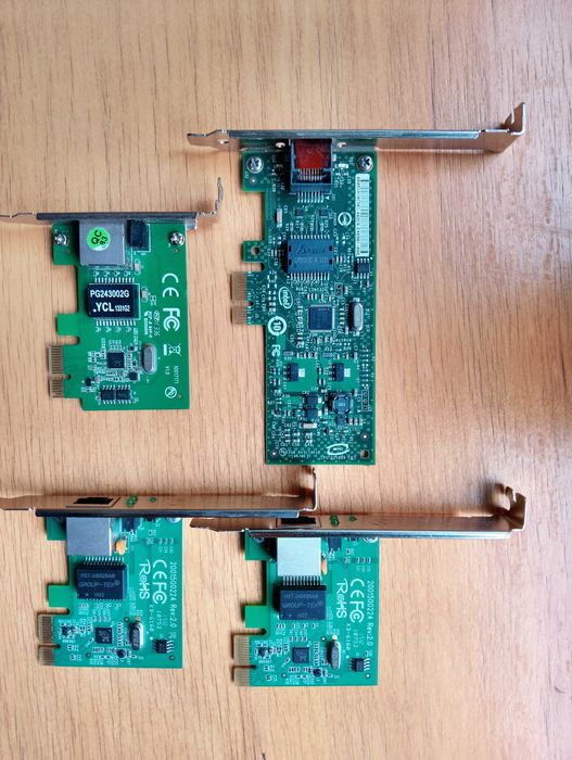 Гігабітний мережевий адаптер PCI Express Intel,TP-Link