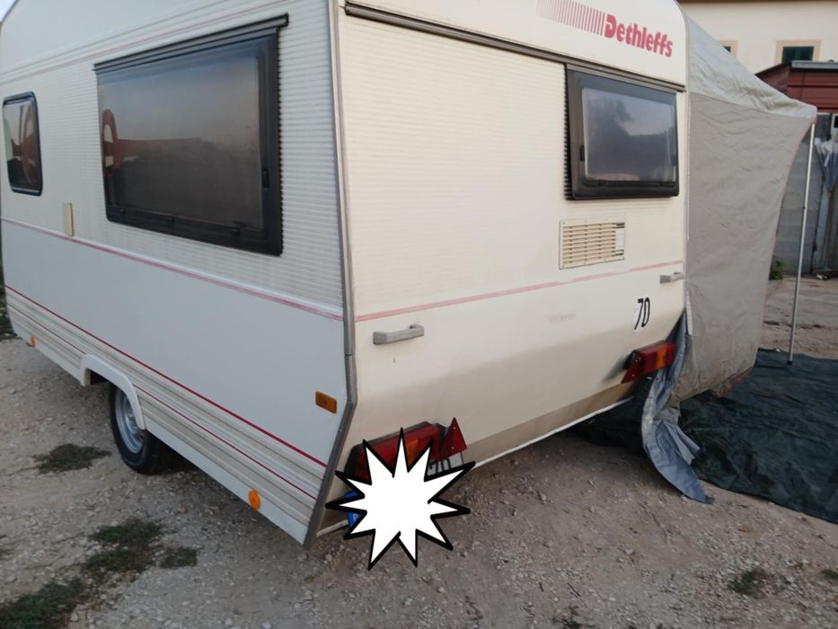 Caravana dethleffs em ótimo estado