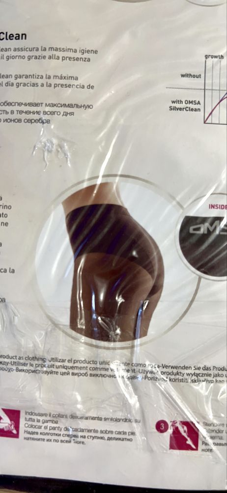Collants OMSA macio e modeladores