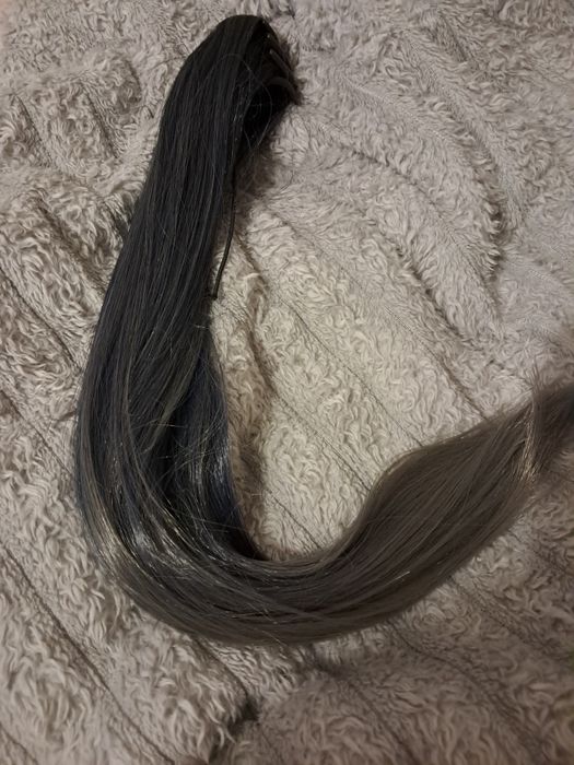 Шиньйон сіро-синій