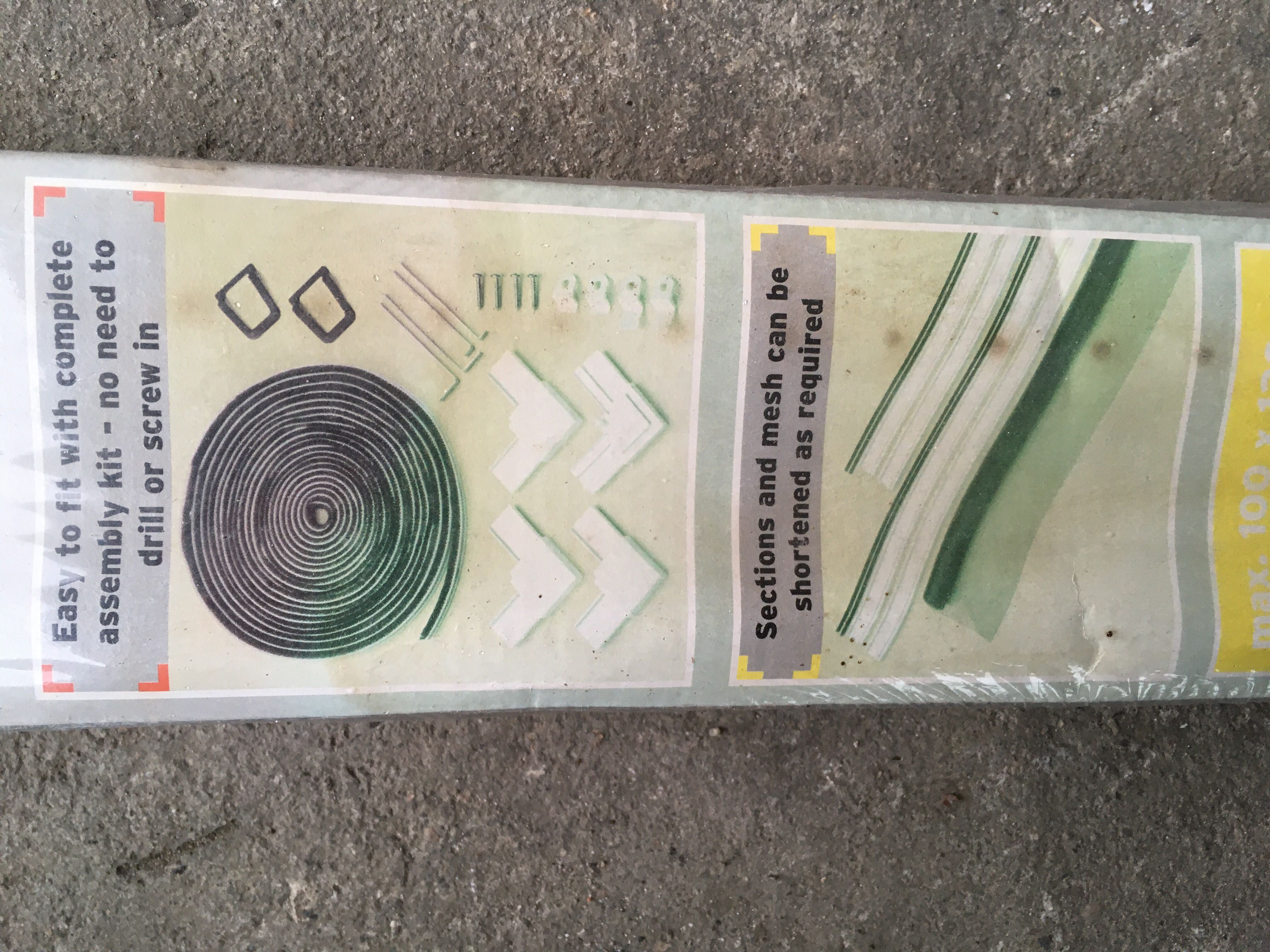Moskitiera powerfix profi 100x120.