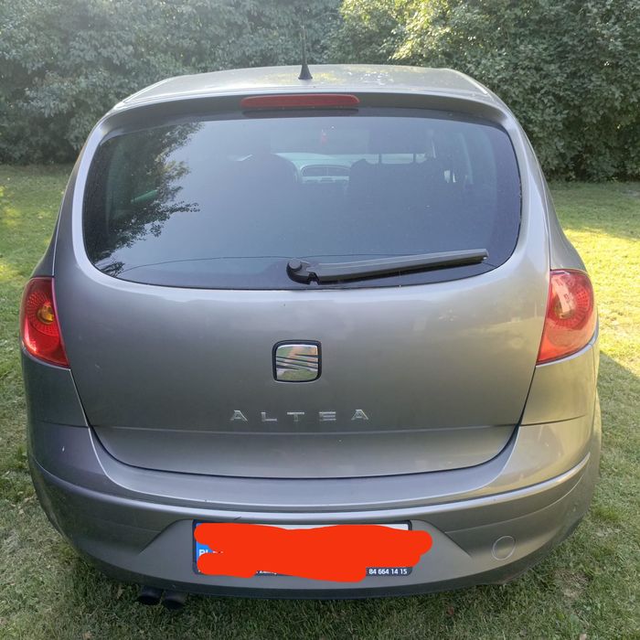 SEAT ALTEA 2.0 BENZYNA 150 KM, 2005r. Zadbany, mały przebieg !!!