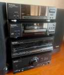 "TECHNICS" SE-CH 530 + głośniki + taśmy + pilot/ Sprawna Technicznie