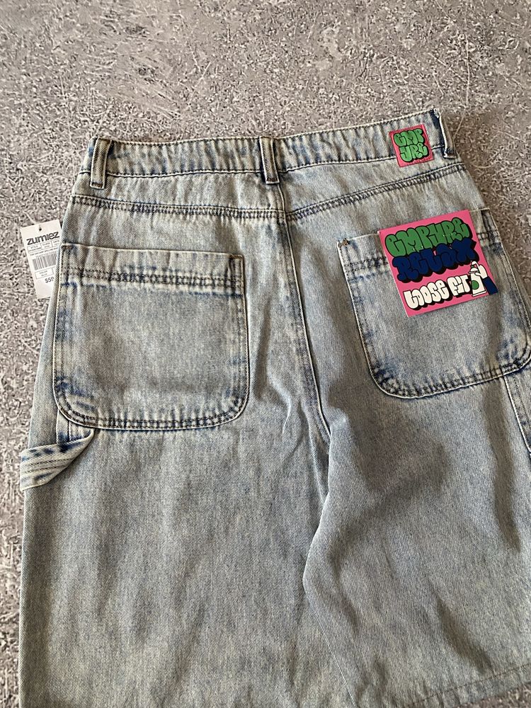 ОРИГІНАЛ Шорти Empyre Carpenter Loose Fit sk8 (Light blue)