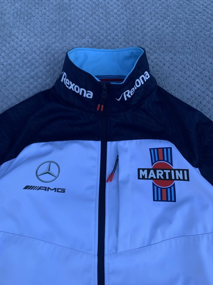 Williams Martini Racing 2018 Team Soft Shell Jacket Size:M-L куртка