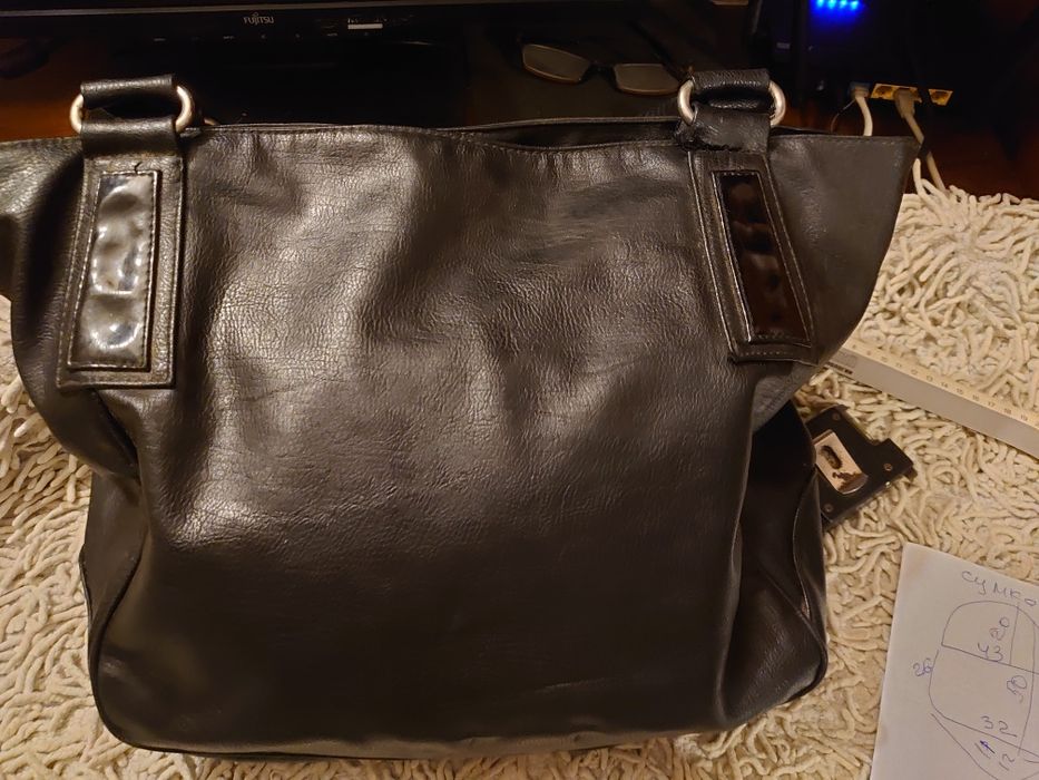 Сумка чорна жіноча