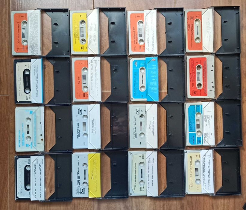 Cassetes audio antigas