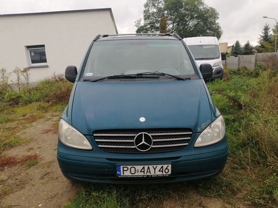 Mercedes vito 2.2 ważne opłaty 9 osobowy brygadowka klima