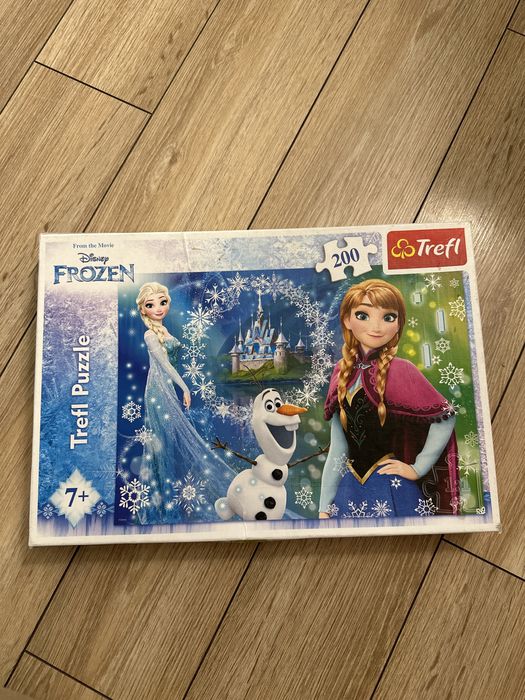 Puzzle Kraina Lodu Frozen 4 opakowania