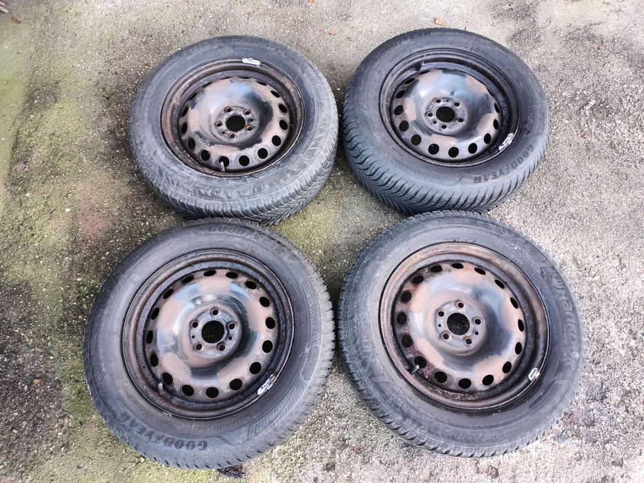 Felgi Koła Opony Zima Stalowe 15 5x98 Fiat Doblo II Opel Combo II