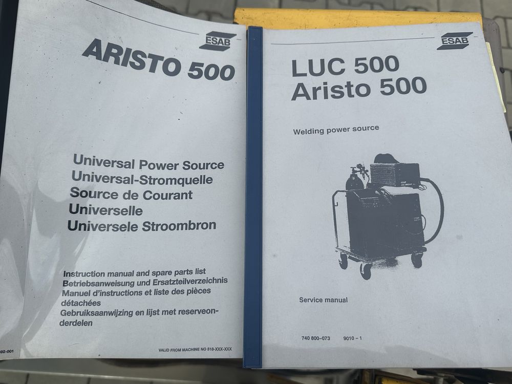 Spawarka Migomat Mig-Mag ESAB Aristo LUC 500