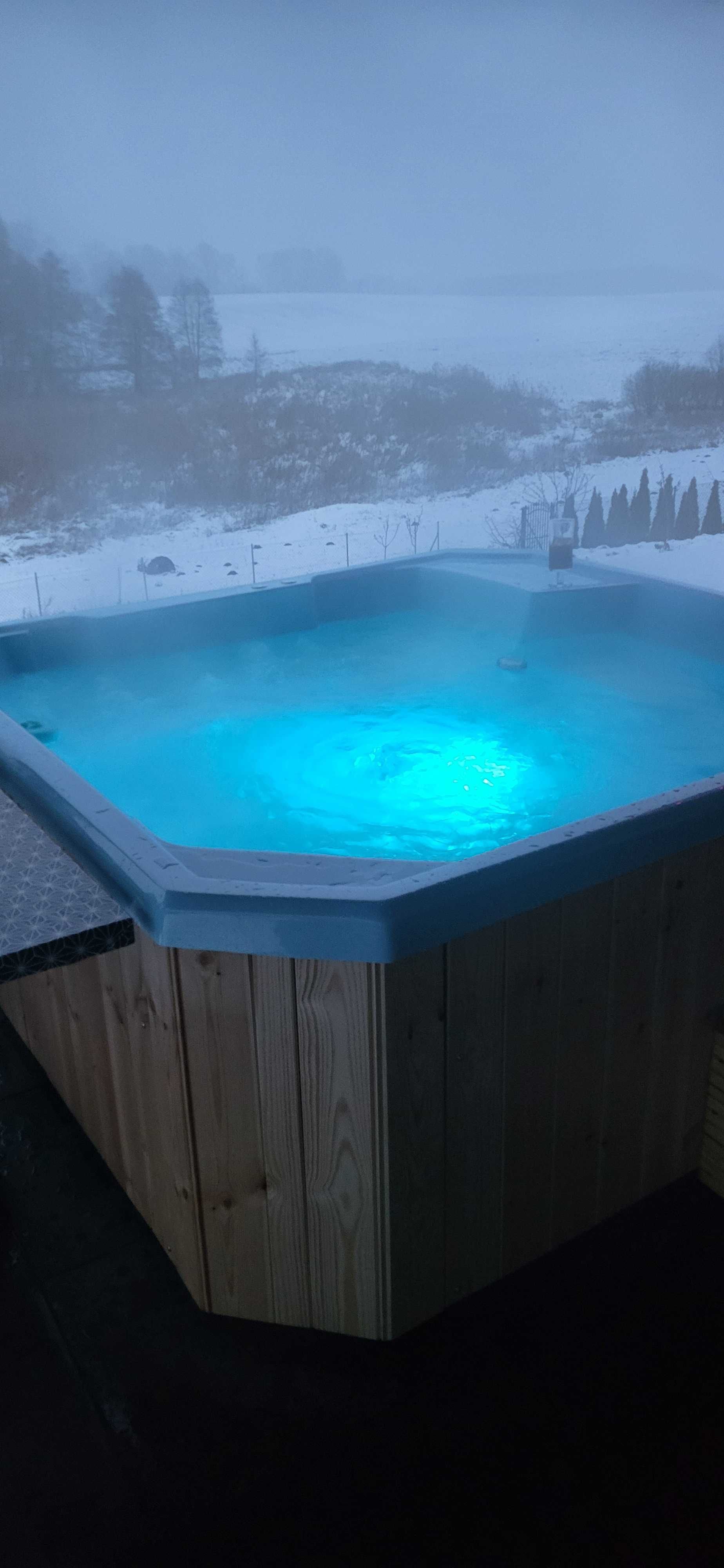 Jacuzzi jakuzzi balia basen hydromasaż gorąca beczka transport GRATIS