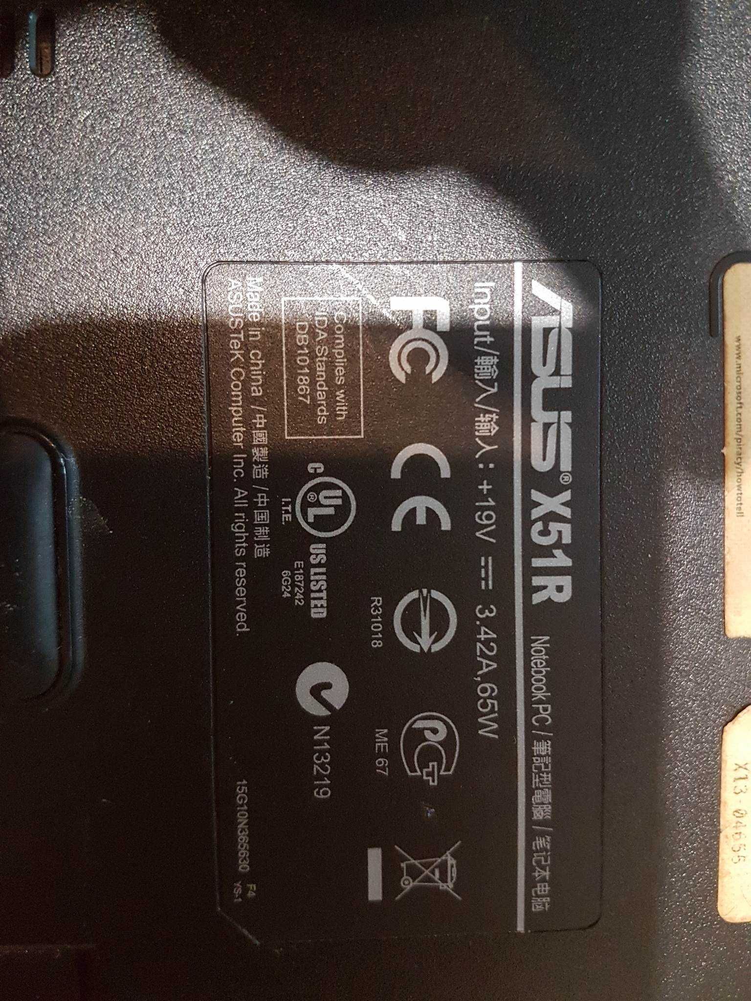 laptop ASUS X51R