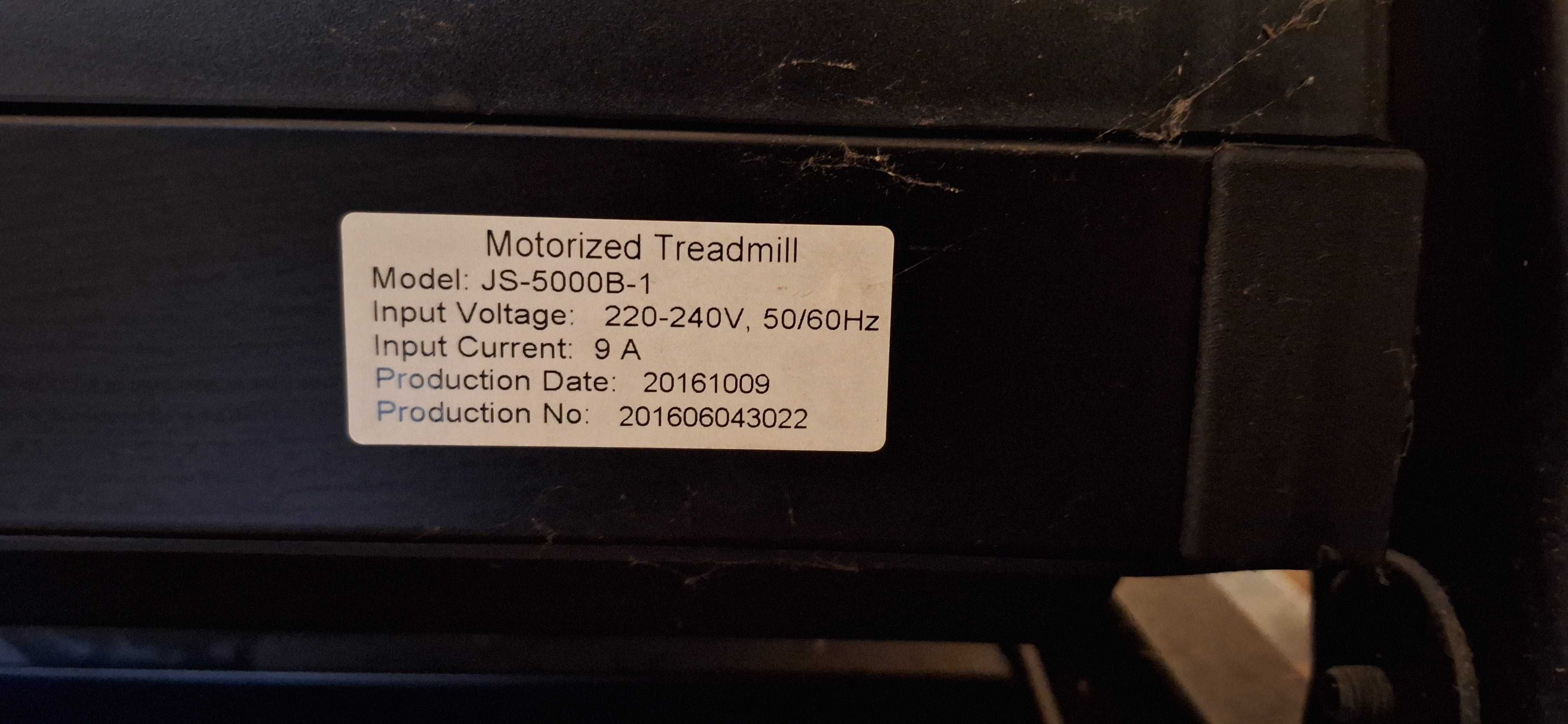 Bieżnia  SPOKEY Motorized Treadmill JS-5000B-1