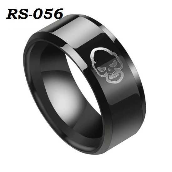 Каблучка перстень медична сталь скорпіон дракон череп карти піка 8мм