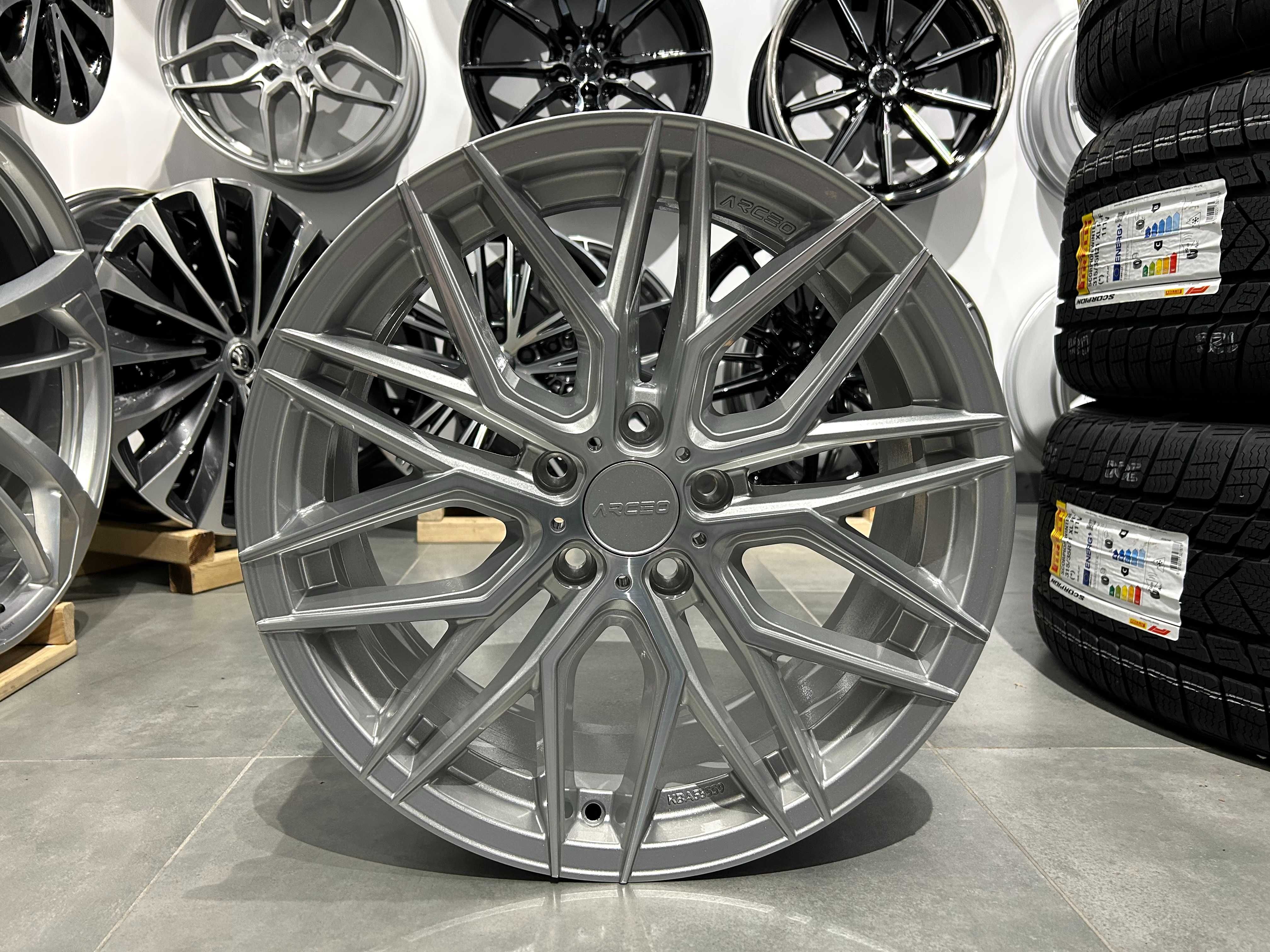 18 Felgi 5x112 ARCEO VALENCIA 18 x 8 5x112 ET45 Audi Skoda VW Seat