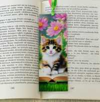 Zakładka do książki - kotek