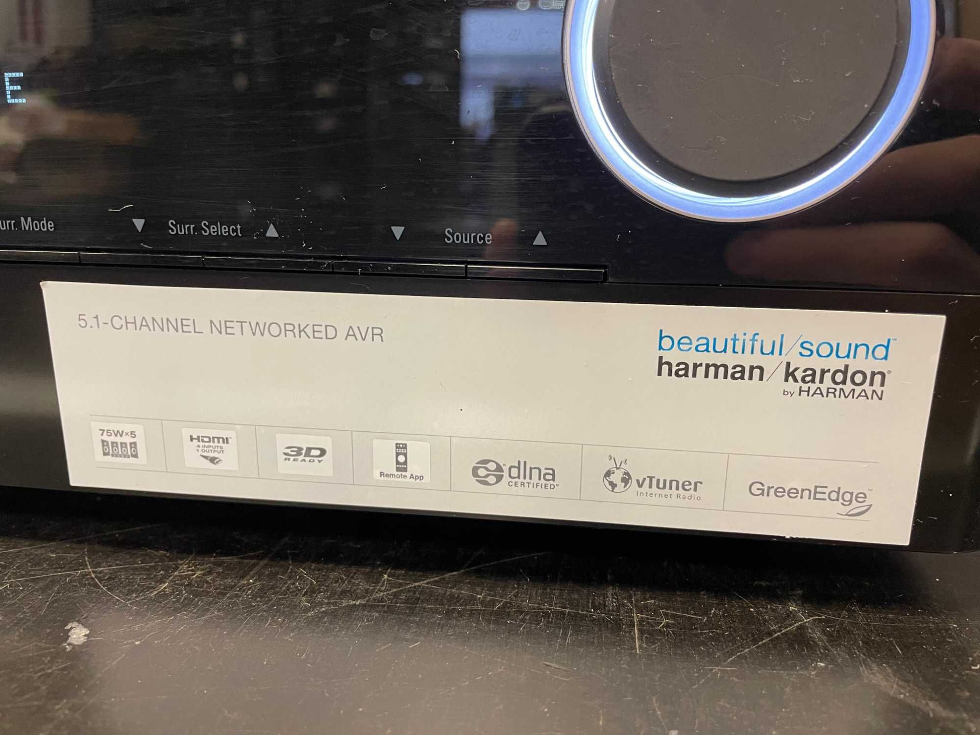 Amplituner, kino domowe 5.1 Harman Kardon AVR-151, HDMI, sieć, USB