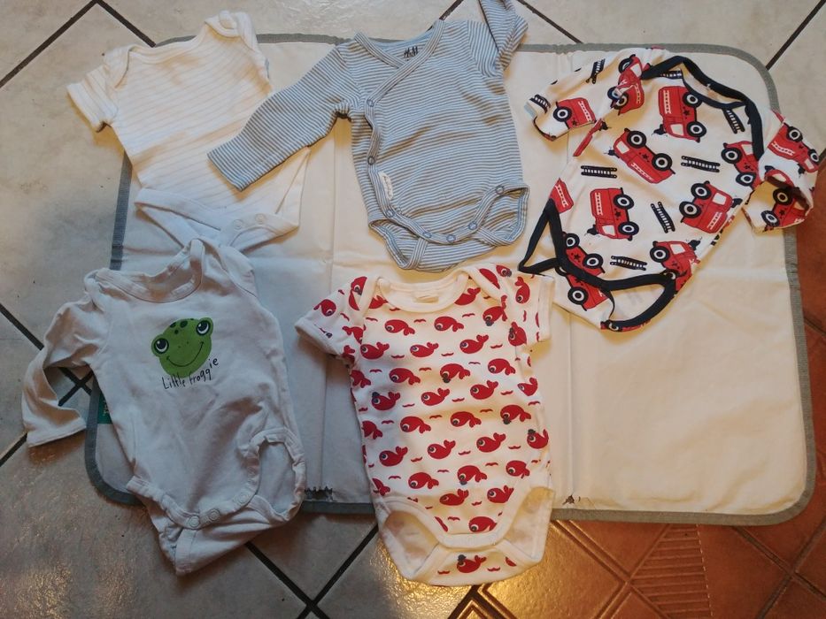 Zestaw ubranek dla wcześniaka 46/50 chłopiec