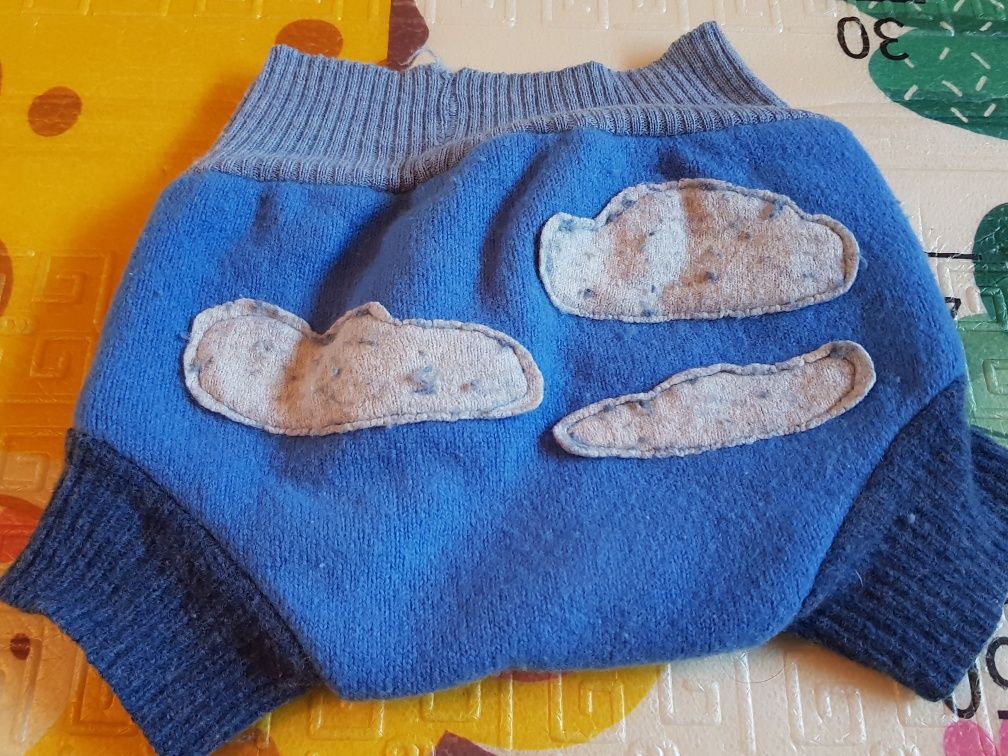 Wełniane gatki handmade