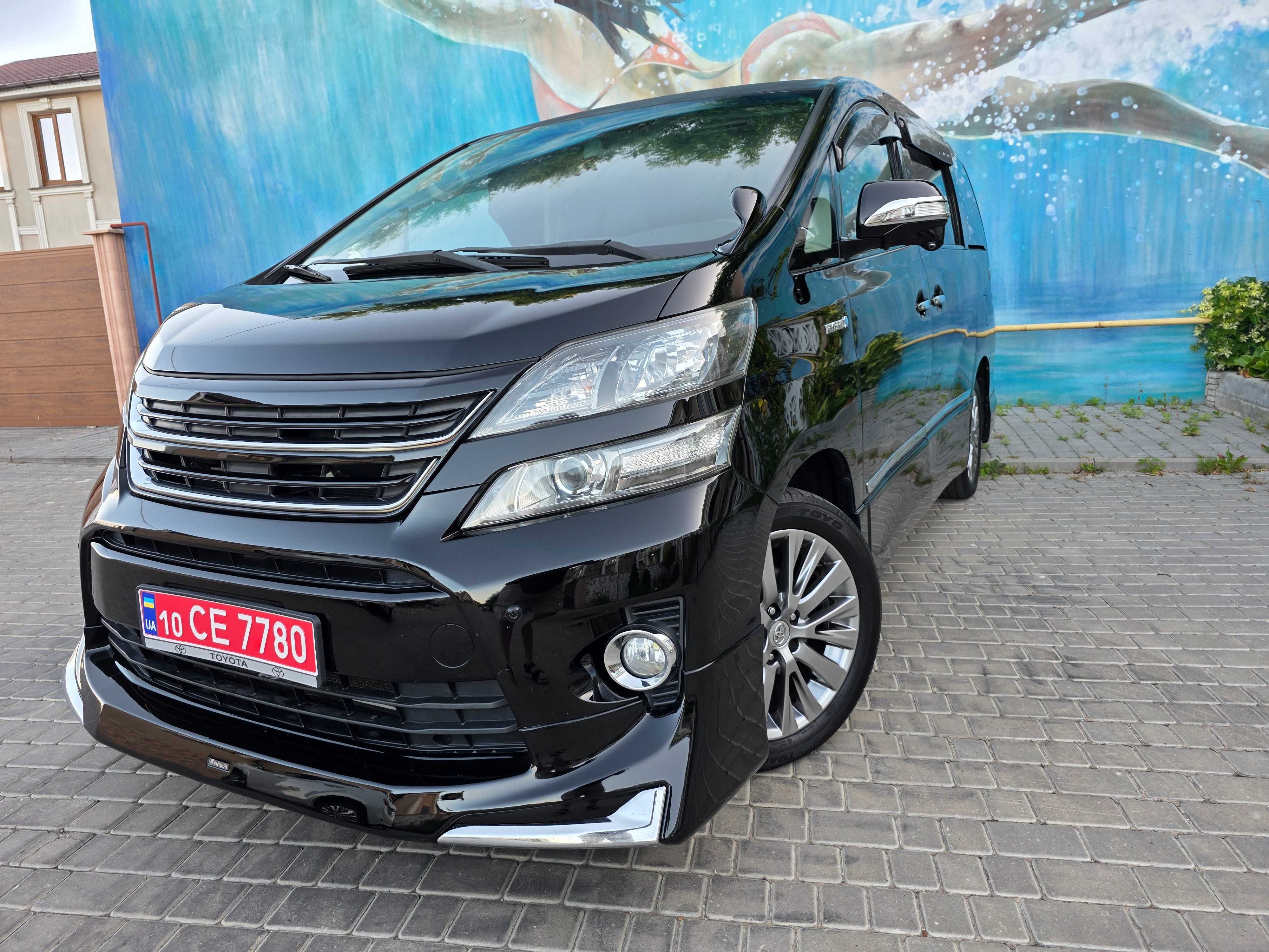 Toyota Vellfire 2012 Гибрид 2,4л вариатор