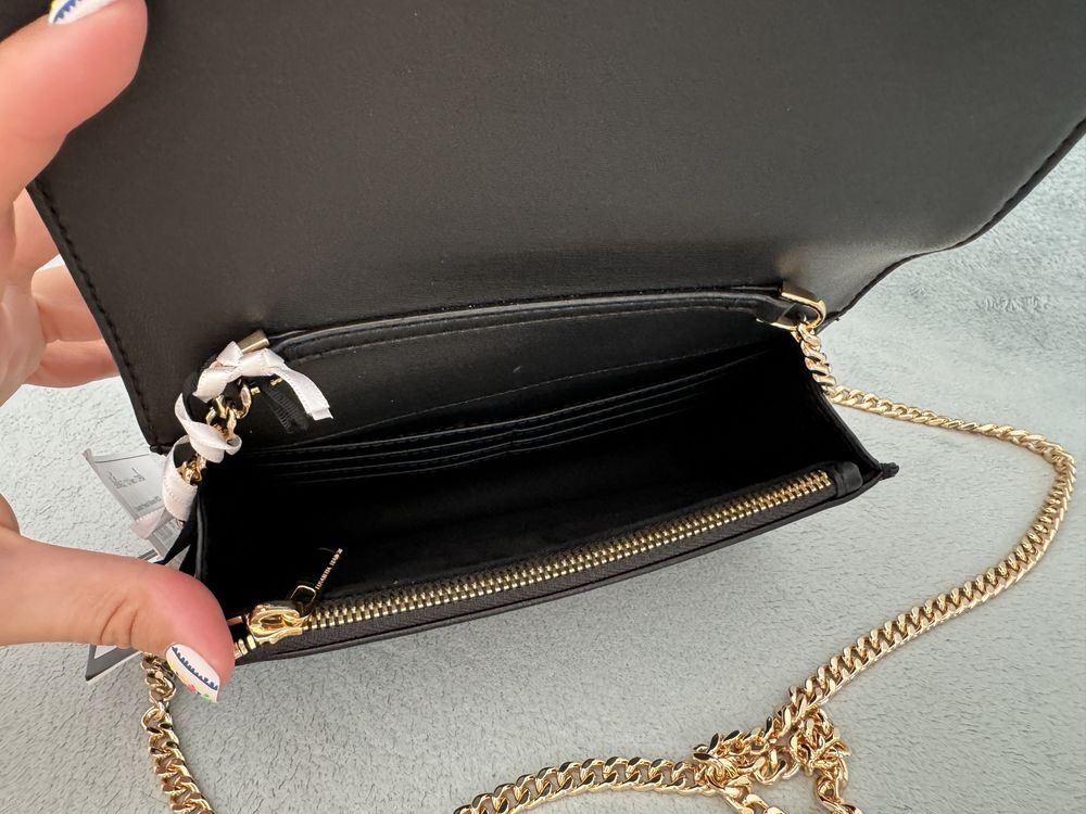 Nowe kopertowka torebka elisabetta franchi czarna