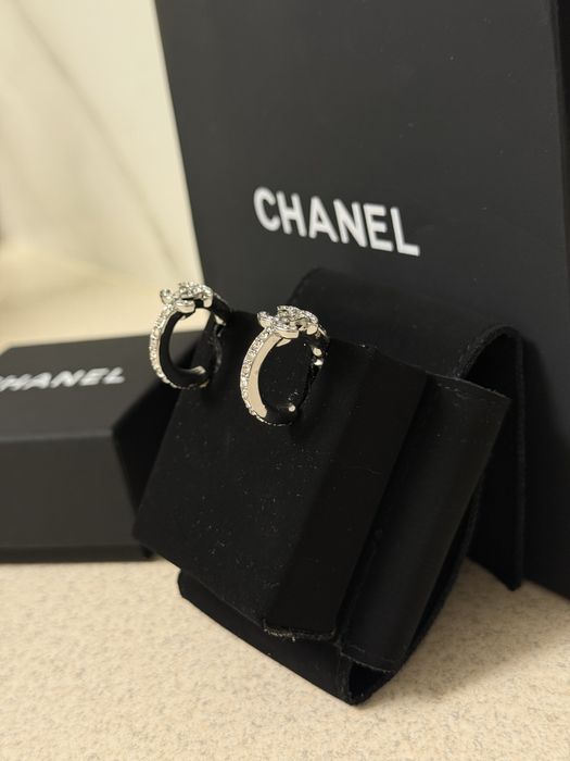 Сережки Chanel оригінал