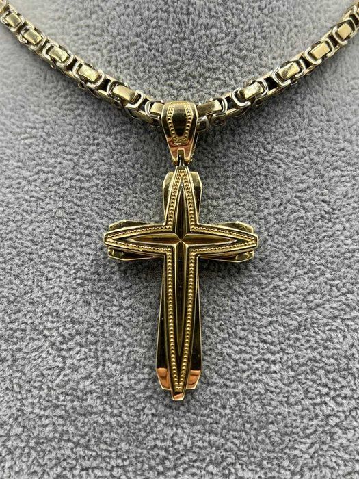 Złote krzyżyk 14K 11.65g