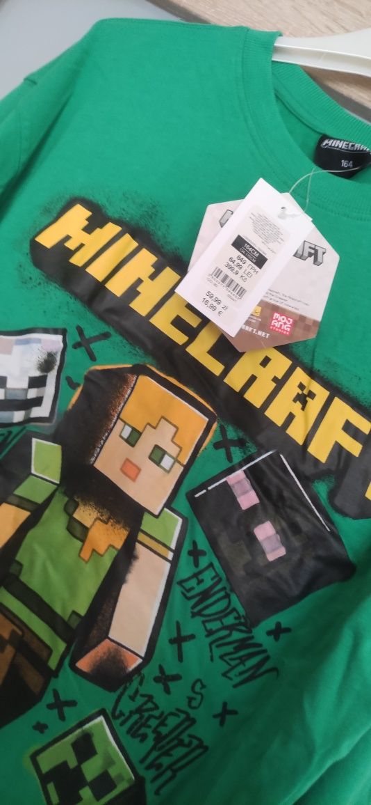 Bluzka chłopięca Minecraft 164 cool club