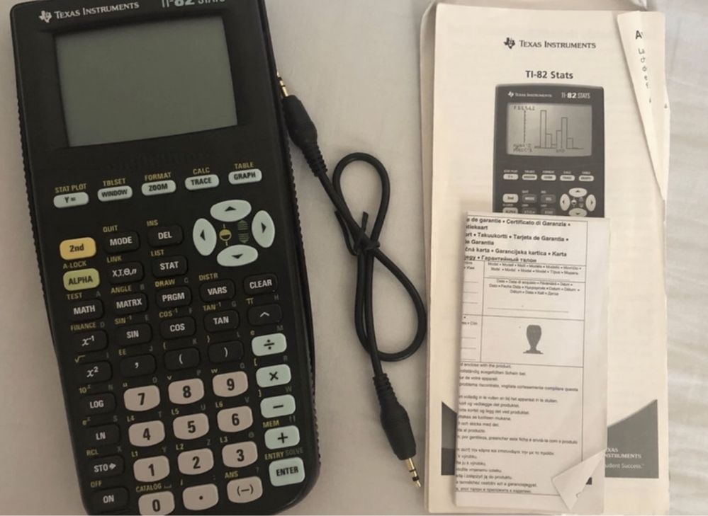 Calculadora Texas TI- 82 STATS