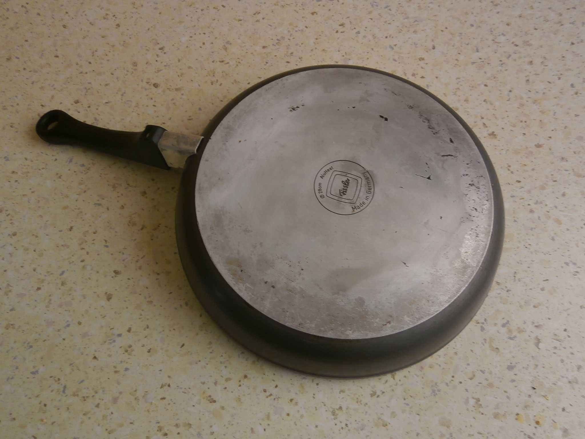 Patelnia FISSLER 28cm. aluminiowa ładna.