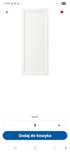 Ikea drzwi Oxberg 2szt 40x97cm