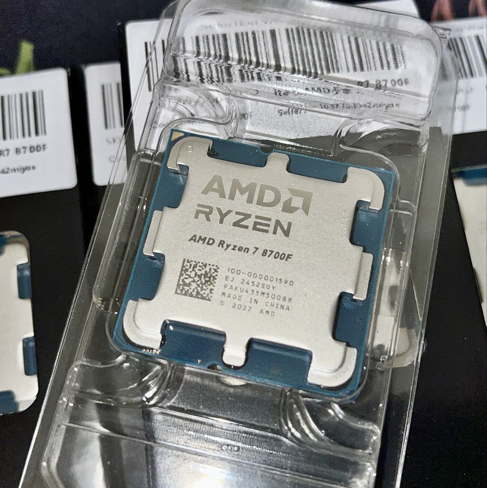 AMD Ryzen 7 8700F (4.1-5.0 GHz, 8 ядер, 16 потоків, 16Mb L3) Новий!