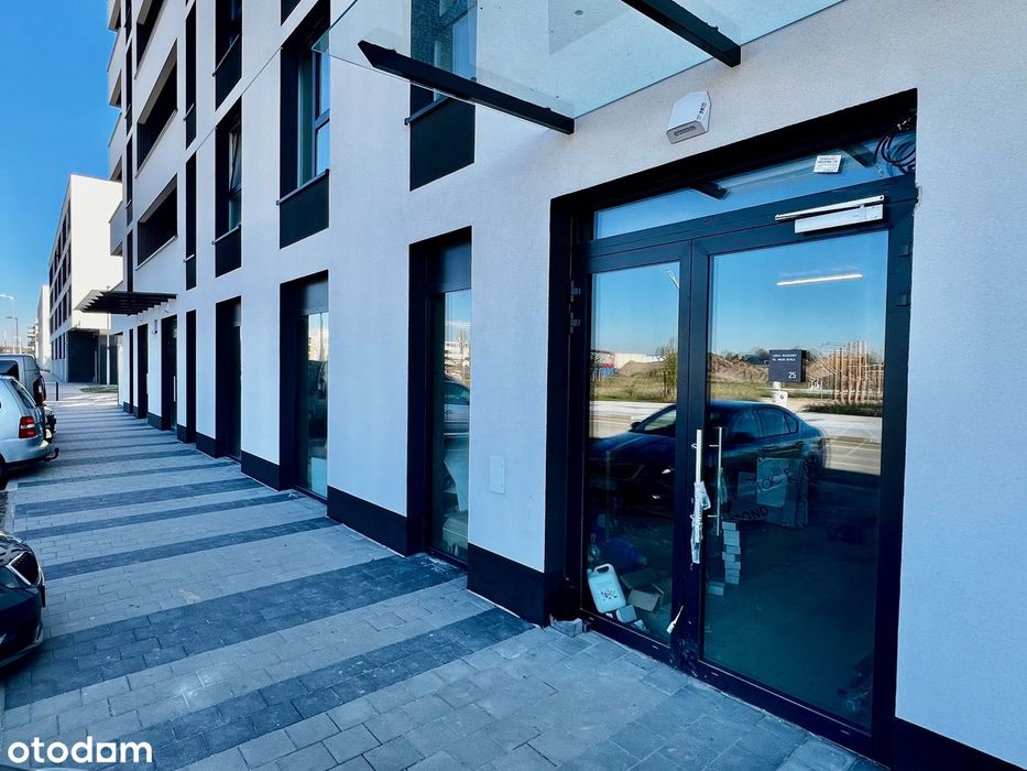 Wrocław, Osiedle Nowe Żerniki, ul. Maxa Berga, 65m2, parter, witryna