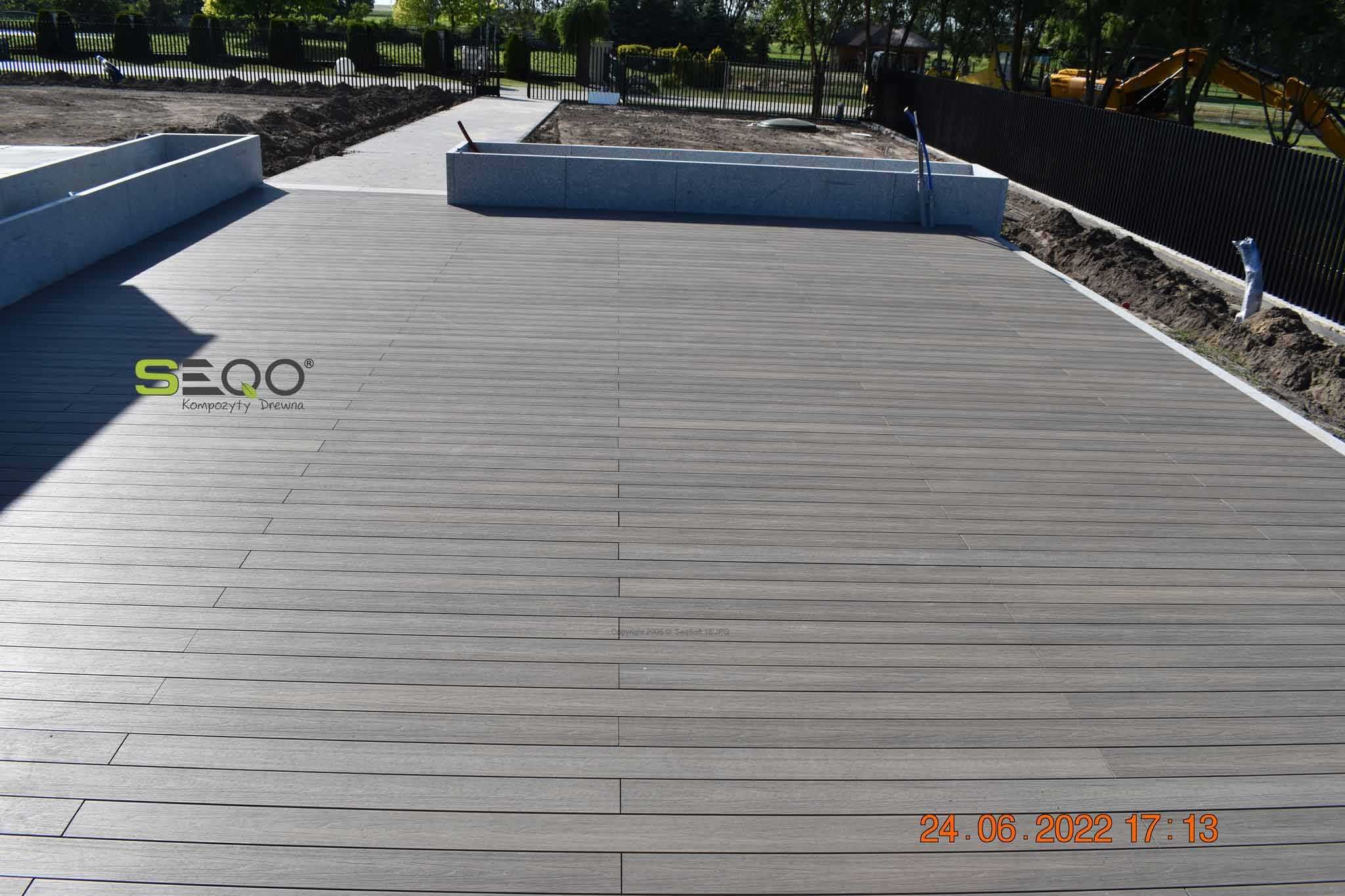 Deska kompozytowa tarasowa SEQO Co-Extrusion EX-138H22 - 3m