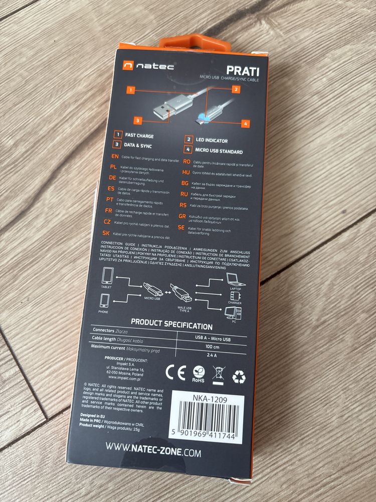 kabel micro USB NATEC