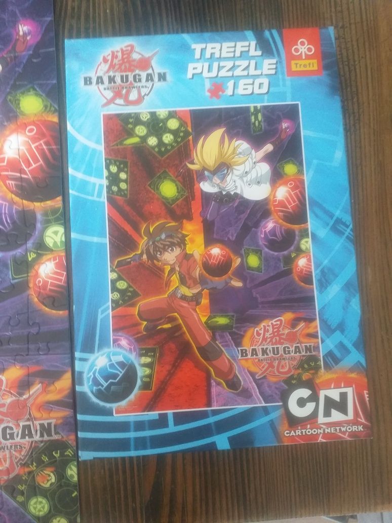 Puzzle Bakugan 160 elementów