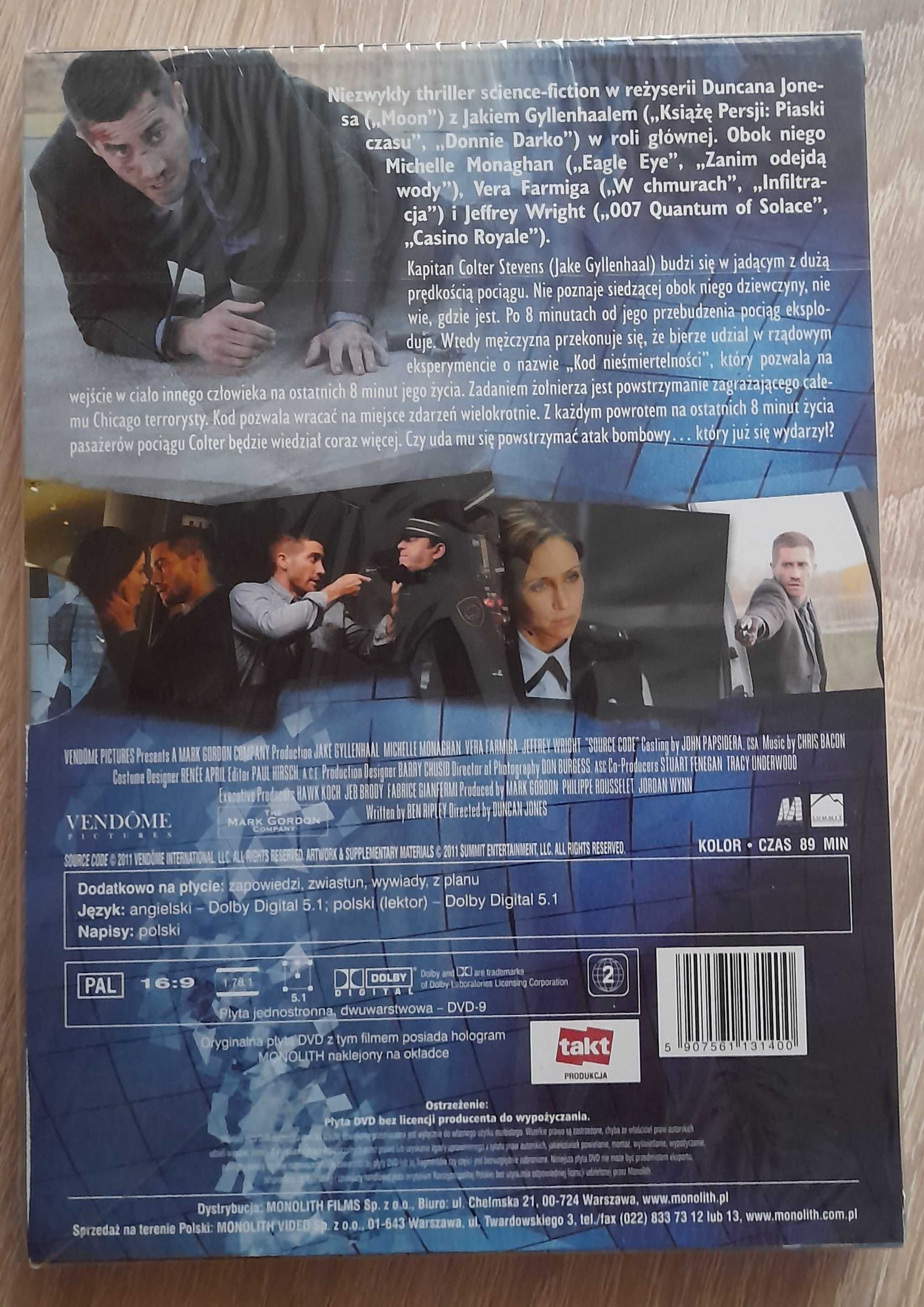 Film Kod nieśmiertelności dvd NOWY w FOLII