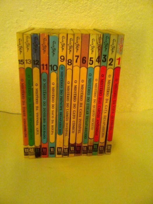 Coleção Mistério, do autor Enid Blyton