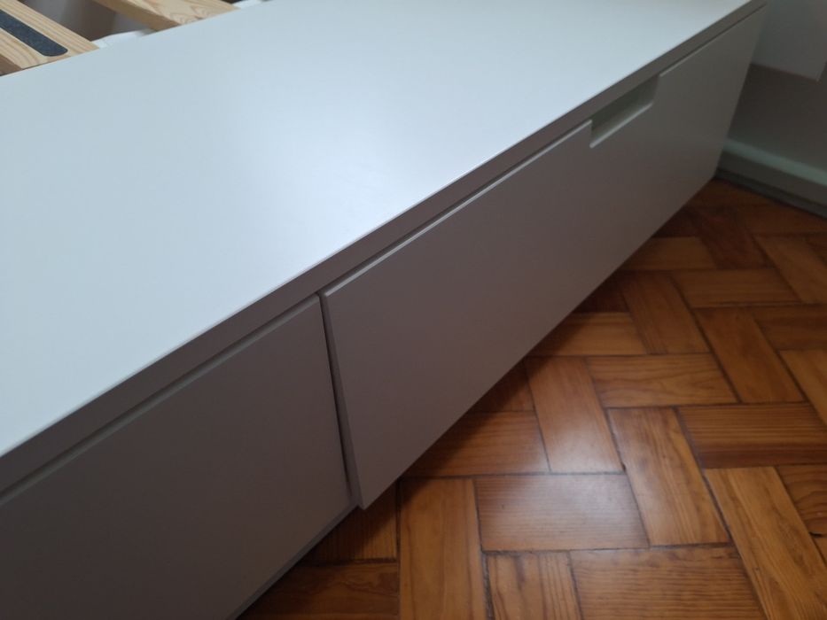 Cama ikea NORDLI com arrumação